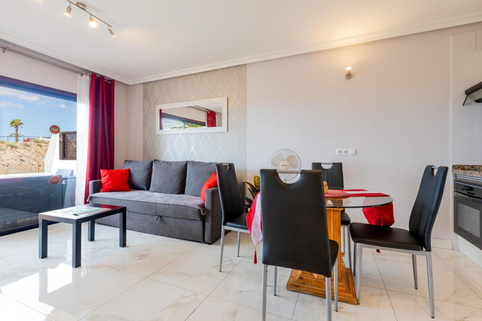 Modern Apartment In Golf Del Sur, Ac237, Tempered Pool And Ocean View San Miguel de Abona Exterior foto